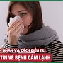 Bị Cảm Lạnh Tiếng Anh Là Gì