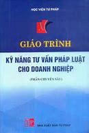 Kỹ Năng Tư Vấn Pháp Luật Giáo Trình